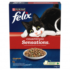 PURINA Felix Countryside Sensations - suché krmivo pro kočky - 1kg