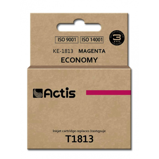 Actis KE-1813 inkoust (náhrada za Epson T1813; standardní; 15 ml; červený)