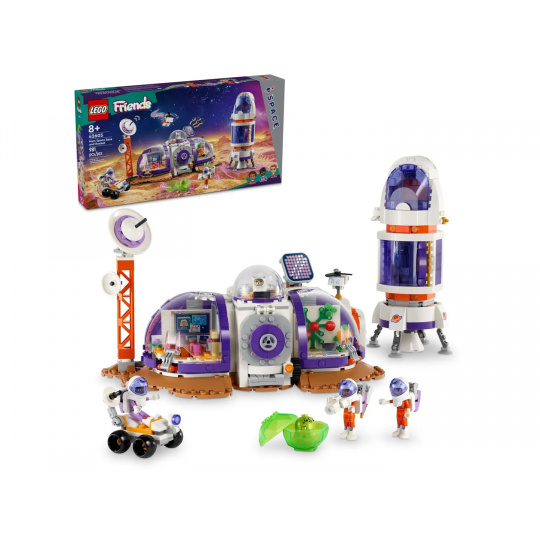 LEGO FRIENDS 42605 VESMÍRNÁ ZÁKLADNA A RAKETA NA MARSU