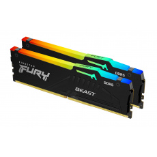 Kingston Technology FURY Beast RGB paměťový modul 32 GB 2 x 16 GB DDR5 2800 MHz