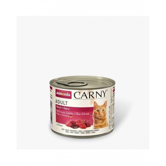 Animonda CARNY® cat Adult hovädzie a morčacie srdcia bal. 6 x 200 g konzerva Animonda CARNY® cat Adult hovädzie a morčacie srdcia bal. 6 x 200 g konzerva