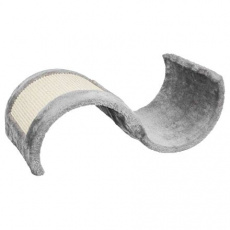 Škrabací VLNA Wavy sisal 29x18x50cm, - sivá/prírodná Škrabací VLNA Wavy sisal 29x18x50cm, - sivá/prírodná