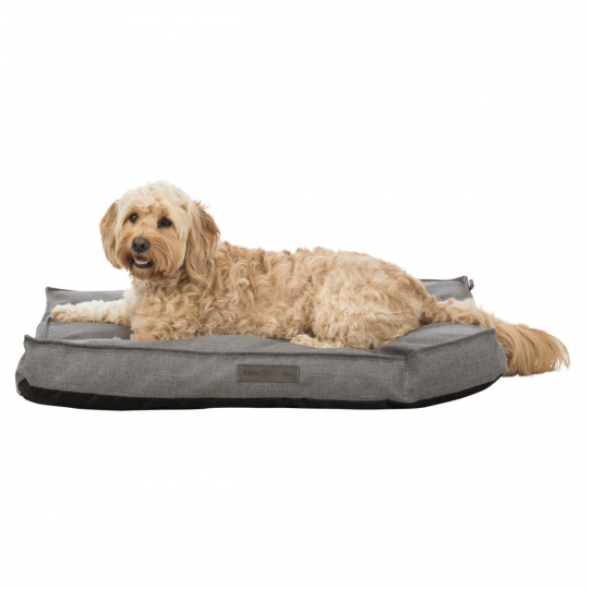 Vankúš TALIS obdĺžnik, tkaná látka, sivá