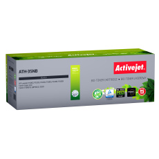 Activejet BIO ATH-35NB toner pro tiskárny HP, Canon, Náhrada HP 35A CB435A, Canon CRG-712; Supreme; 1800 stran; černý.