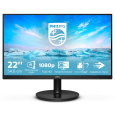 Philips V Line 221V8A/00 LED display 54,6 cm (21.5") 1920 x 1080 px Full HD Černá