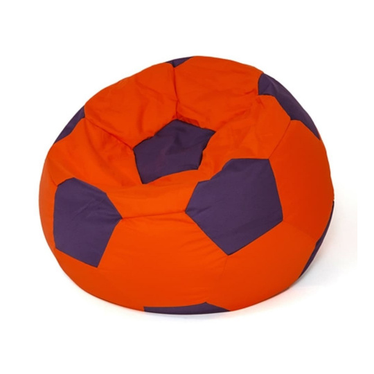 Fotbalová taška Sako pouffe červenofialová XXL 140 cm