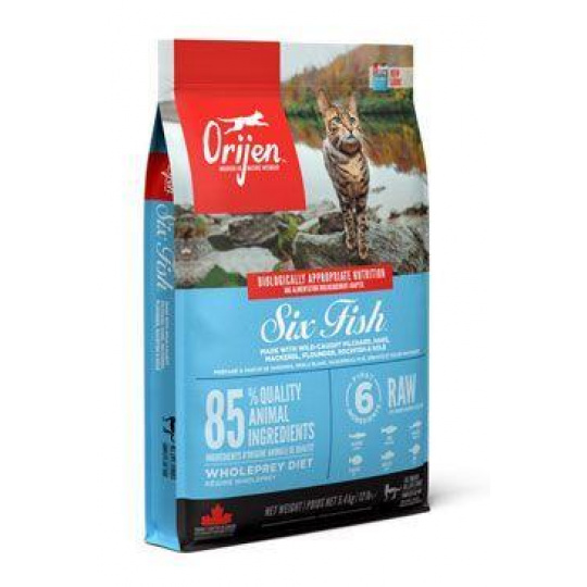 Orijen Cat Six Fish 5,4kg Orijen Cat Six Fish 5,4kg