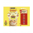 Nestlé Friskies cat Multipack kura&hovädzie&jahňacie&kačica kapsička 12x85 g
