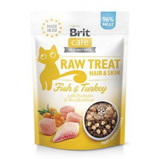 Brit Raw Treat Cat Hair&Skin, Fish&Turkey 40g Brit Raw Treat Cat Hair&Skin, Fish&Turkey 40g