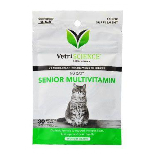 VetriScience Nu-Cat Senior potr.doplň sv.mačky 37,5g VetriScience Nu-Cat Senior potr.doplň sv.mačky 37,5g