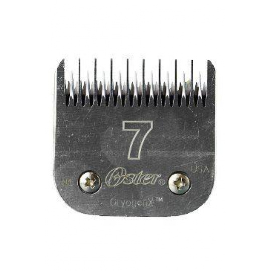 Náhrad.čepeľ na strih.strojčeku Oster Size 7, 3,2 mm Náhrad.čepeľ na strih.strojčeku Oster Size 7, 3,2 mm