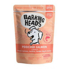 BARKING HEADS Pooched Salmon kapsička 300g BARKING HEADS Pooched Salmon kapsička 300g