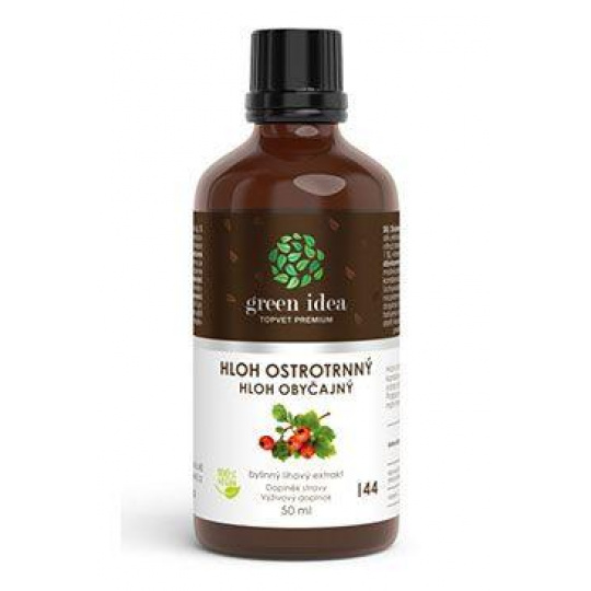 Hloh ostrotrnný tinktura TOPVET 50ml Hloh ostrotrnný tinktura TOPVET 50ml