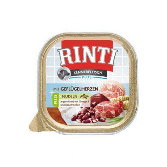 Rinti Dog Kennerfl. vanička hydinové srdiečka+rezance 300g Rinti Dog Kennerfl. vanička hydinové srdiečka+rezance 300g