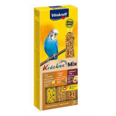 Vitakraft Bird Kräcker Andulka vajce/marhuľa/sezam. tyč 3ks Vitakraft Bird Kräcker Andulka vajce/marhuľa/sezam. tyč 3ks