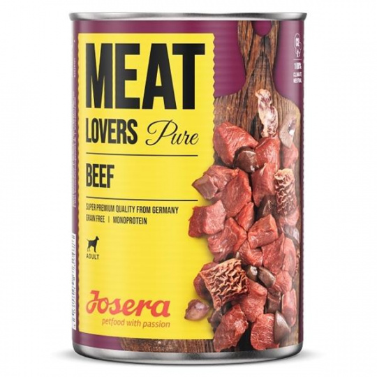 Josera konzerva Dog Meat Lovers Beef 800 g Josera konzerva Dog Meat Lovers Beef 800 g