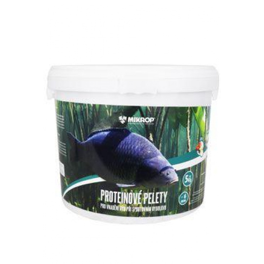 Mikrop Proteínové pelety pre kapry 6mm/5kg Med Mikrop Proteínové pelety pre kapry 6mm/5kg Med