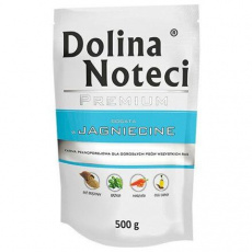 DOLINA NOTECI PREMIUM jahňacia kapsička pre psy 500 g