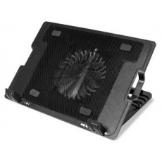Mediatech Heat Buster 4 chladicí podložka pro notebook 39,6 cm (15.6") Černá