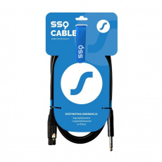 SSQ XLRJS5 - Kabel XLR samice - Jack stereo 6,3 mm, 5 m