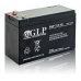 MPL GLP GLP 7.2-12 Baterie do UPS Kyselinová olověný akumulátor VRLA AGM Bezúdržbový 12 V 7,2 Ah Černá