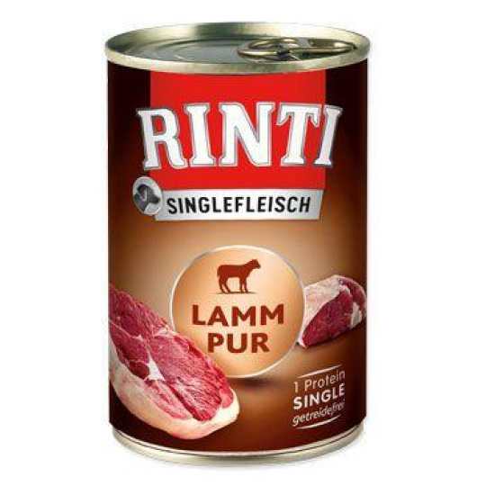 Rinti Dog Sensible PUR konzerva jahňa 400g