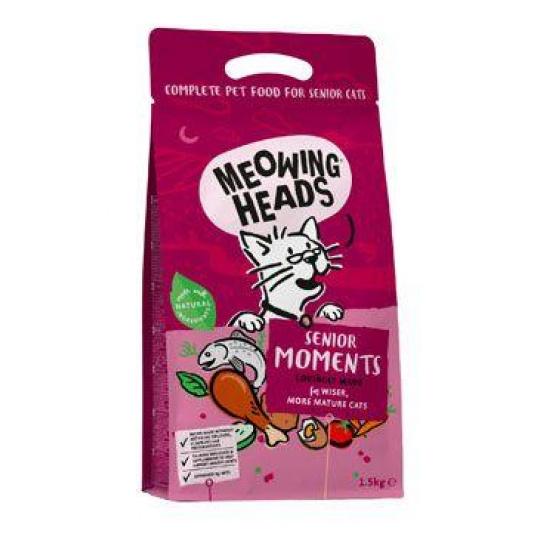 MEOWING HEADS Senior Moments 1,5kg MEOWING HEADS Senior Moments 1,5kg