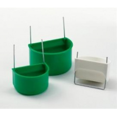 Kŕmidlo pre vtáky DUVO+ do klietky plastové s kovovými držiakmi Large Kŕmidlo pre vtáky DUVO+ do klietky plastové s kovovými držiakmi Large