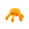 Hračka pes OCTOPUS MAXI pláv. z TPR oranžová Kiwi