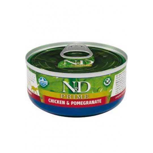 N&D CAT PRIME Adult Chicken & Pomegranate 70g