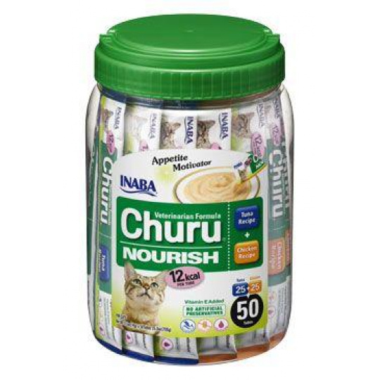 Churu Cat BOX Vet Nourish Tuna&Chicken Varieties50x14g Churu Cat BOX Vet Nourish Tuna&Chicken Varieties50x14g