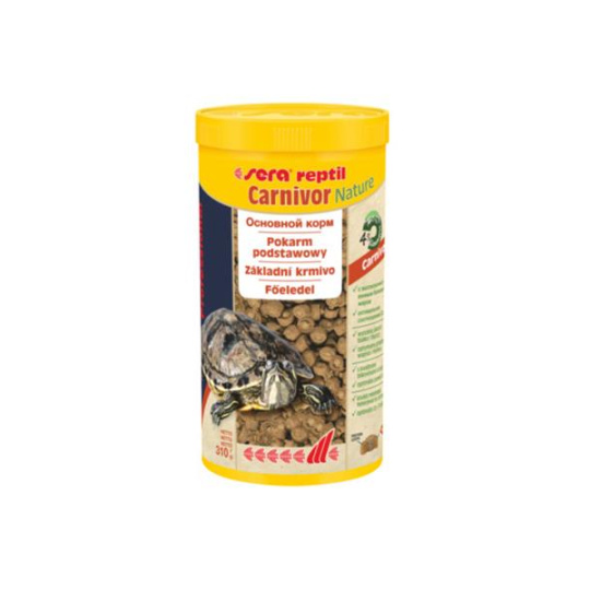 Sera Reptil Professional Carnivor Nature krmivo pre mäsožravé reptílie a vodné korytnačky 1000 ml