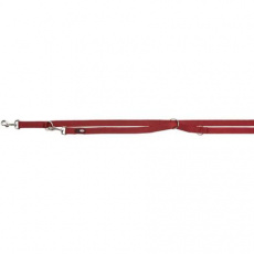 Vodítko PREMIUM predlžovacie - burgundské