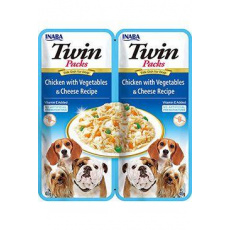 Churu Dog Twin Packs Chick&Veg.&Cheese in Broth 2x40g Churu Dog Twin Packs Chick&Veg.&Cheese in Broth 2x40g