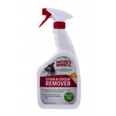 NATURE'S MIRACLE Stain&Odour Remover Melon Cat - Sprej na čištění  - 946 ml