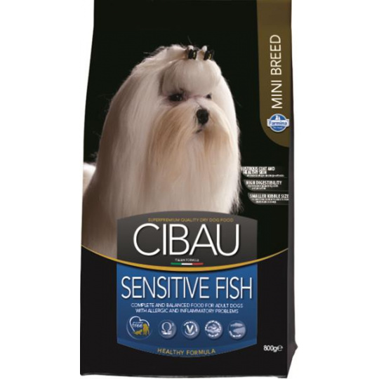 CIBAU dog adult mini, sensitive fish 0,8 kg CIBAU dog adult mini, sensitive fish 0,8 kg