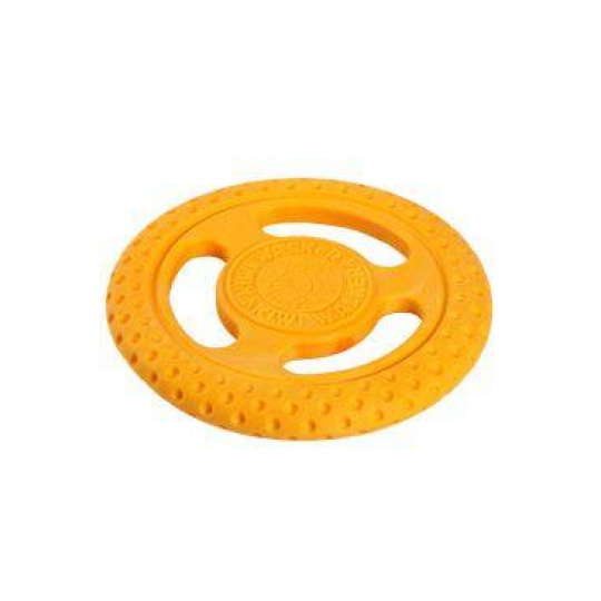 Hračka pes FRISBEE MAXI pláv. z TPR oranžová Kiwi Hračka pes FRISBEE MAXI pláv. z TPR oranžová Kiwi
