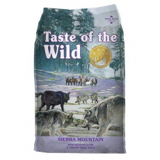 TASTE OF THE WILD Sierra Mountain - suché krmivo pro psy - 12,2 kg