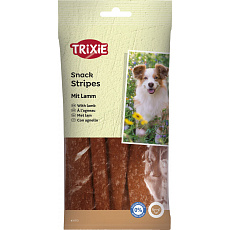 STRIPES - jahňacie pásiky 10 ks / 100 g STRIPES - jahňacie pásiky 10 ks / 100 g