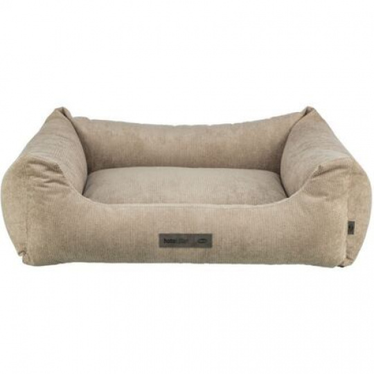 Pelech MATTEO, obdĺžnikový s vankúšovým okrajom, manšester, piesková Pelech MATTEO, obdĺžnikový s vankúšovým okrajom, manšester, piesková