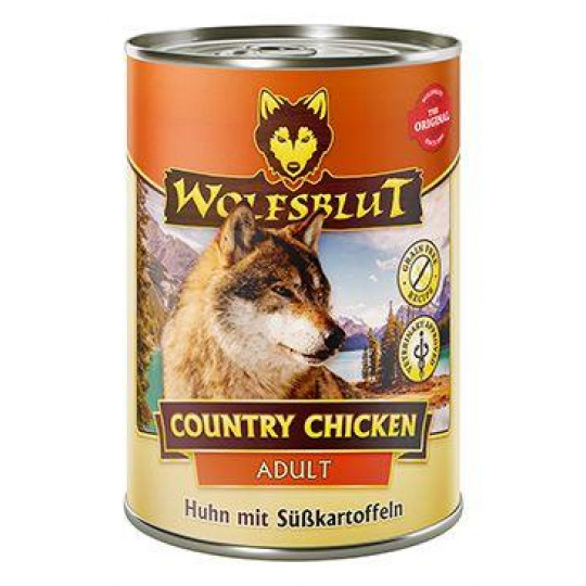Wolfsblut Dog Adult Country Chicken konz. 395g Wolfsblut Dog Adult Country Chicken konz. 395g