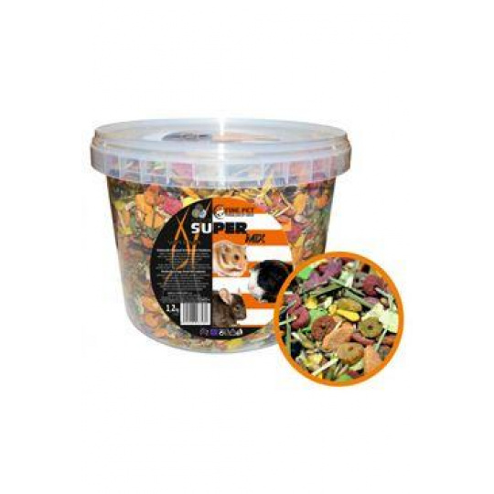 FINE PET Super Mix pre hlodavce vedro 1,2kg FINE PET Super Mix pre hlodavce vedro 1,2kg
