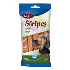 Trixie STRIPES light drůbeží pro psy 10ks 100g TR