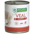 Natures P KONZERVA dog puppy teľacie 800 g