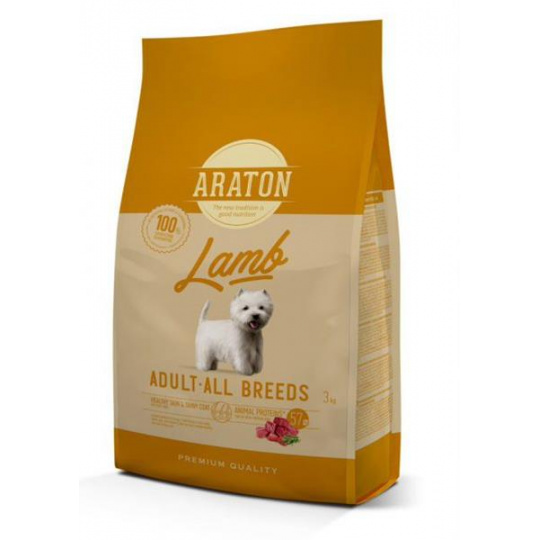 ARATON dog adult lamb NEW 3 kg ARATON dog adult lamb NEW 3 kg