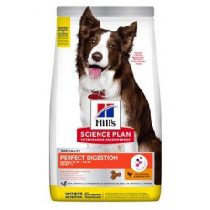 Hill's Can. SP Perfect Digestion Medium Chick Rice14kg