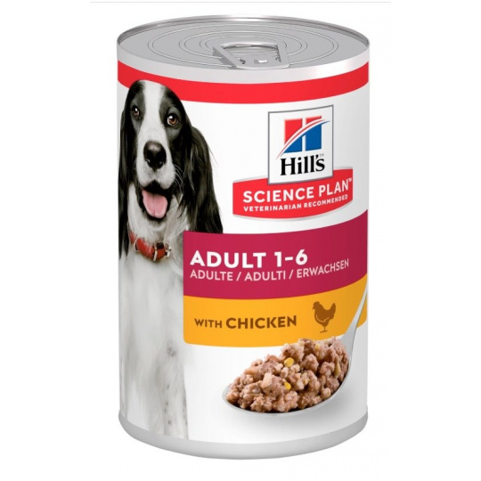 HILL'S Science Plan Canine Adult Chicken - Mokré krmivo pro psy - 400 g