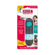 Zásobník na sáčky na exkrementy s antibakteriálnym dezinfekčným gélom na ruky KONG HandiPOD Clean Dispenser