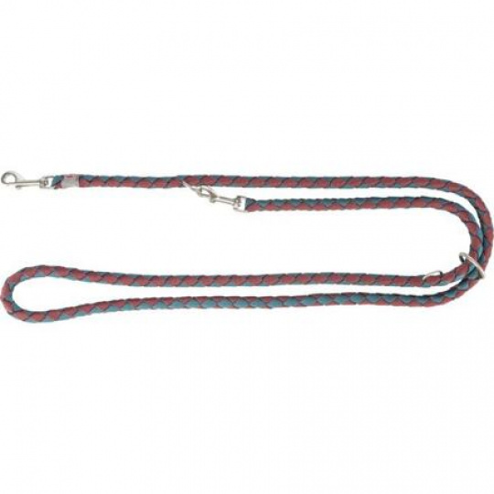 Vodítko CAVO okrúhle predlžovacie, sangria/petrolejová Vodítko CAVO okrúhle predlžovacie, sangria/petrolejová