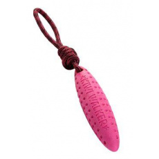 Hračka pes ZEPPELIN MAXI plávajúca. z TPR ružová Kiwi